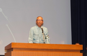 開会式での石川会長挨拶