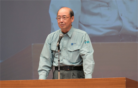 開会式での石川会長挨拶